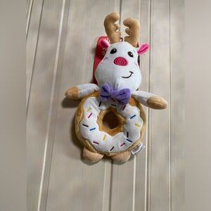 AFP Happy Holidays Squeaky Dog Toy , Reindeer 14” With Squeaker